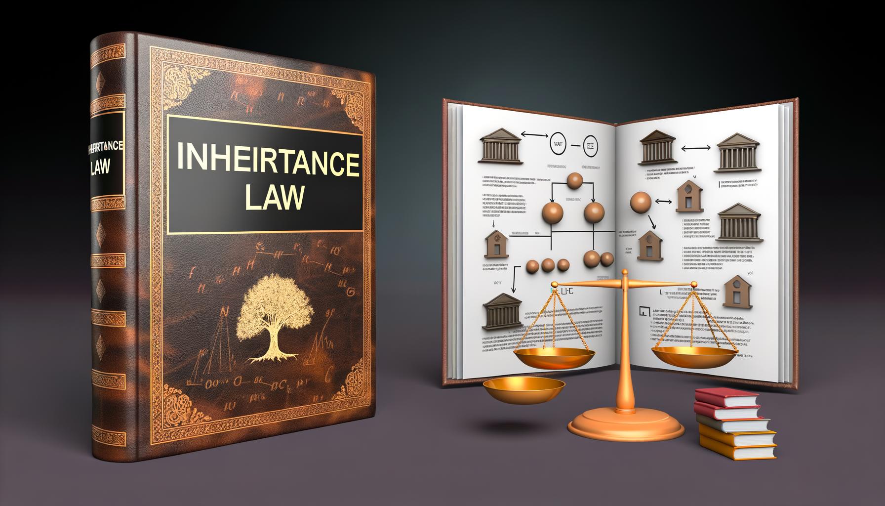 Family discussing inheritance law with an attorney